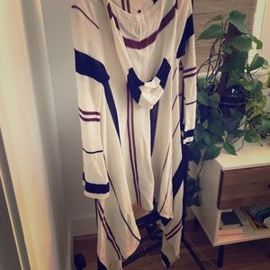 Long Hooded Cardigan